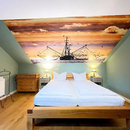 Haus Zwischen Den Wehlen Bei Buesum, 16 Personen Dom wakacyjny Westerdeichstrich